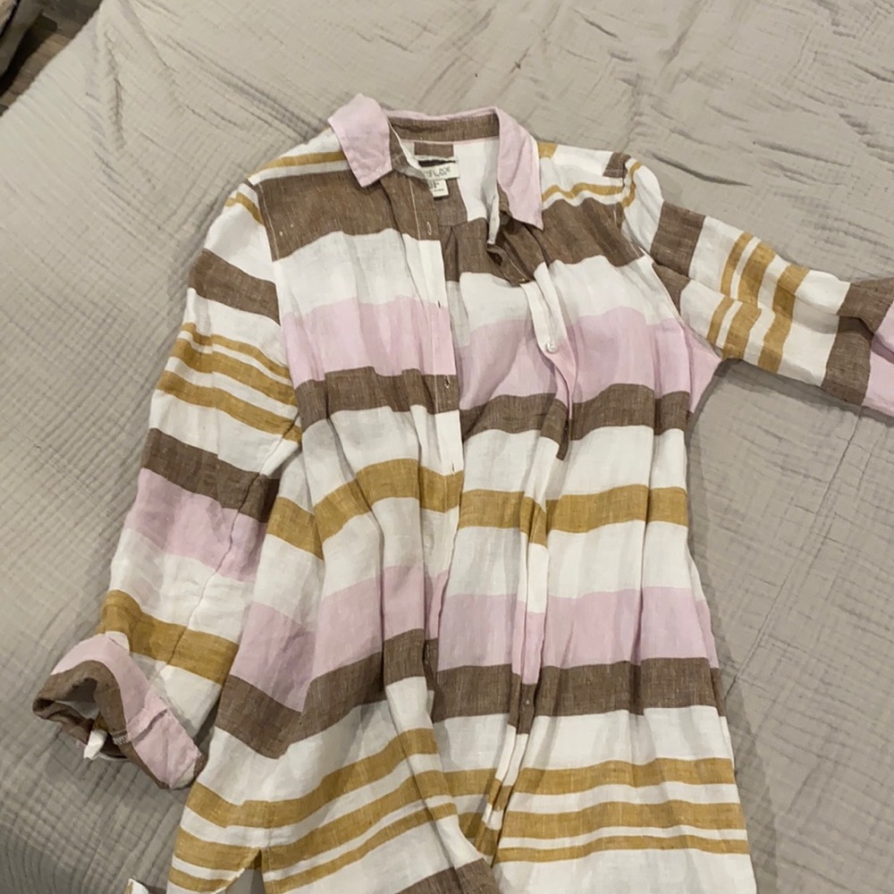 Blouse medium linen